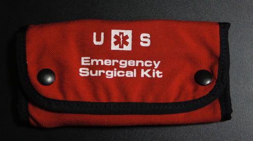 Nitro-Pak 3141 Emergency Surgical Kit w/Red Case