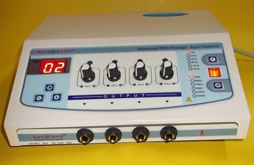 Physiotherapy, best product 4 channel electrotherapy unit pain relief e1 for sale