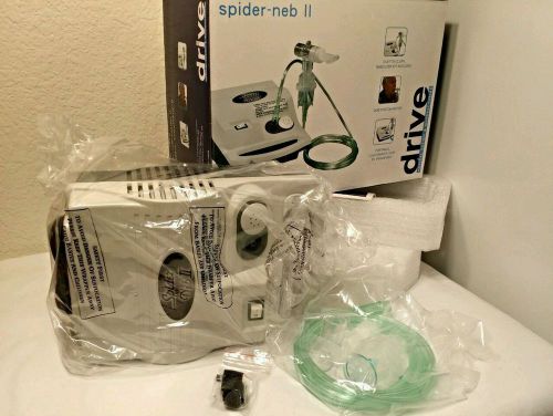 *New* Spider-Neb  Spiderneb Model 18020 Nebulizer Neb Drive Portable Asthma