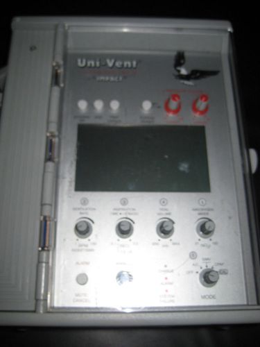 Uni-vent 754 transport mobile ventilator by impact for sale