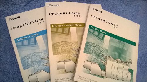 Canon Copier Reference Guide Manual 4 Image Runner ImageRunner 105 Copy Mail Box