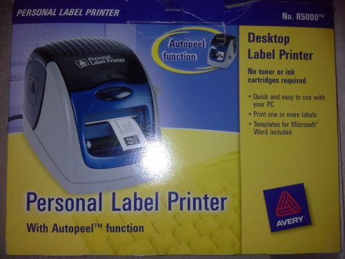 AVERY R5000 personal label printer in box