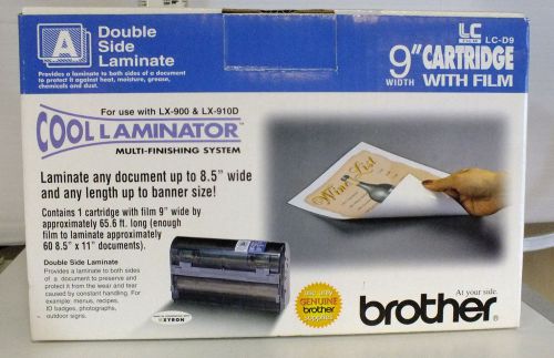 Brother LC-D9 Cool Laminator Double Side Laminate LX-900 &amp; LX-910D Refill Roll