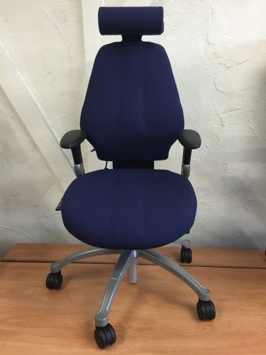 3 button rh logic 300 ergonomic office chair with headrest free uk del for sale
