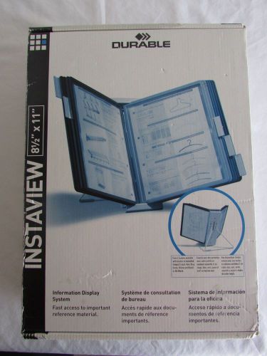 Durable InstaView Expandable Desktop Reference System with Black New