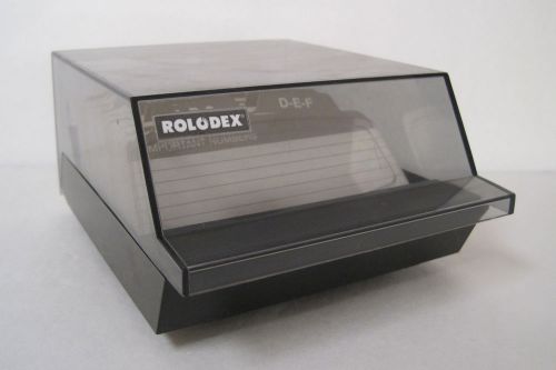 Rolodex petite S-310C Covered Business Address Telephone File 2.25&#034; x 4&#034; Card