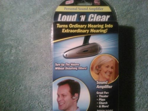 Loud &amp; Clear earpiece up Volume without Disturbing others&#034;Discreet AS Seen on TV