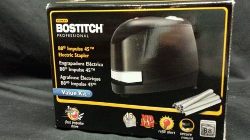 New stanley bostitch b8 value impulse electric stapler antijam 45 sheet capacity for sale