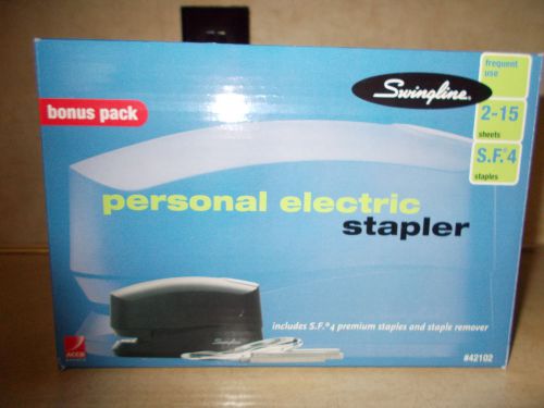 New Swingline Personal Elecric Stapler - Free Shipping