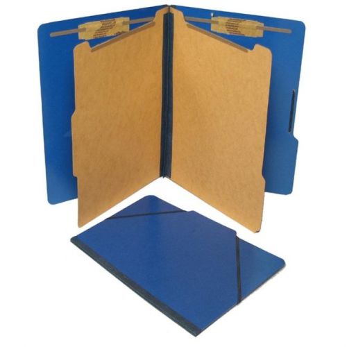 10- classification folders - legal - 8.5&#034; x 14&#034; - 2 dividers - 2.25&#034; expansion. for sale