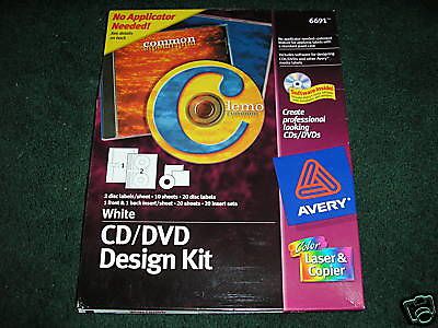 CD / DVD Label Design Kit SPECIAL EBAY PRICE NEW / UNOPENED!