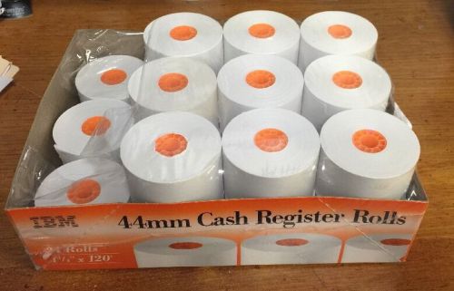 44mm Cash Register Rolls 1 3/4&#034; X 120&#039;