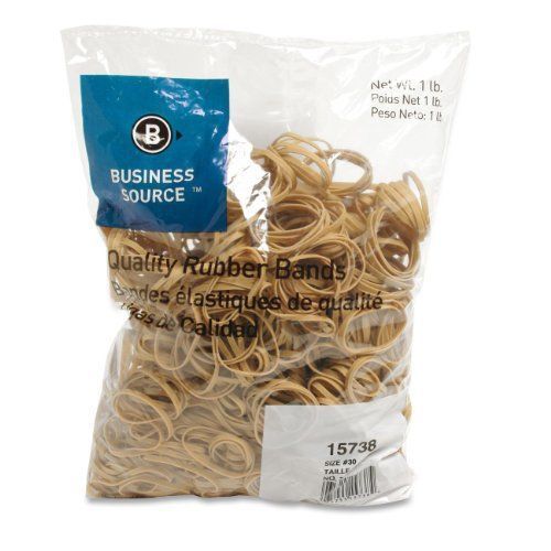 Business Source Quality Rubber Band - Size: #30 - 2&#034; Length X 50 Mil (bsn15738)