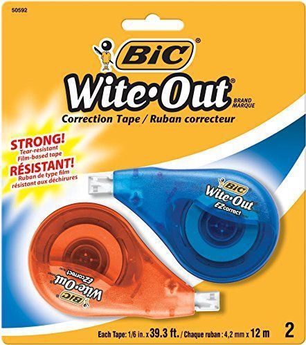 Wite Out Correction Tape Tapes Correct Mistakes Photocopy Shadows Wotapp21