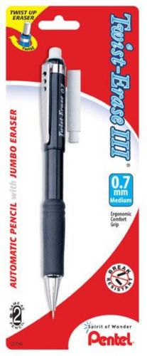Pentel Pencil Twist-Erase III .7mm Carded