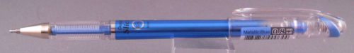 Pentel Slicci Needle Tip Liquid Gel Roller-Metallic blue-refillable 0.8mm medium