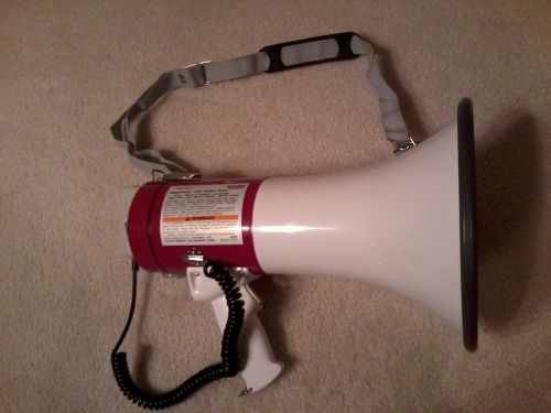 Western safety 25watt megaphone for sale
