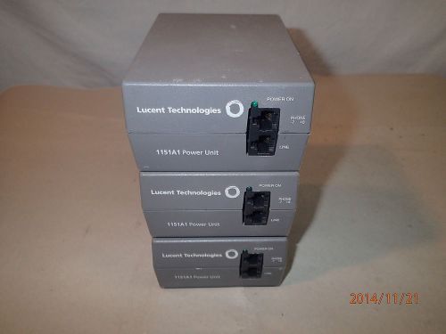 LOT OF THREE  Lucent Technologies 1151A1 Power Supply Unit