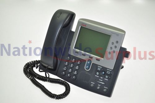 Cisco CP-7962g 7962 Unified VoIP IP Phone Office Business 7960 Series w/ Handset
