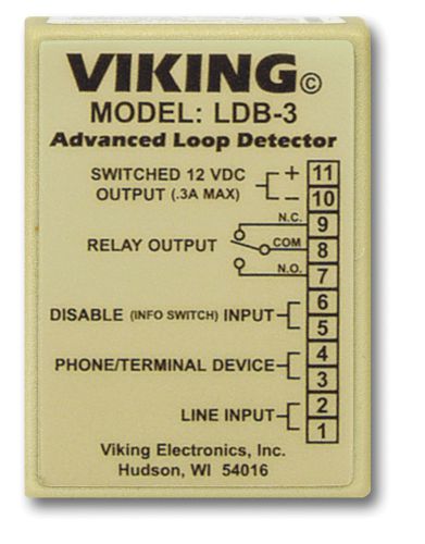 NEW Viking VIKI-VKLDB3 Loop and Ring Detector Board