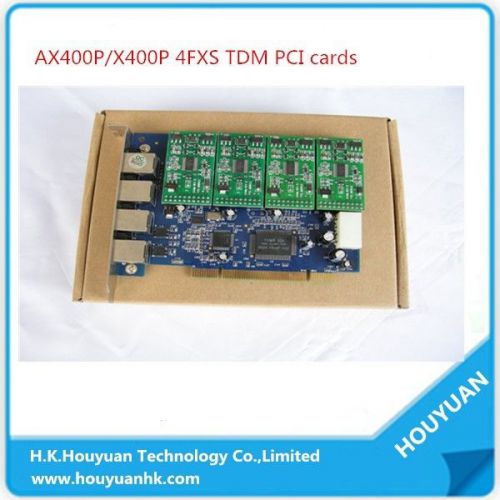 Asterisk Card TDM400P 4FXS card Analog Card Elastix tdm410p tdm800p tdm410 tdm