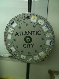 36&#034; monopoly prize wheel for sale