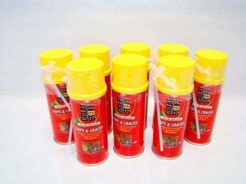 (8) cans of great stuff insulating foam sealant 12 oz gaps &amp; cracks (g4-655) for sale