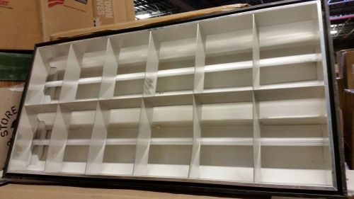 2&#039;x4&#039;  Recessed 2 bulb  Fluorescent Louvered Light Fixtures,