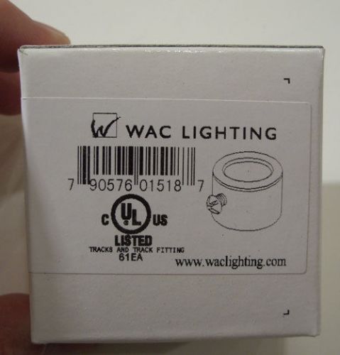 WAC Lighting SK05-WT Adapter Kit~Field Cutting for TrackLighting Suspension Rods