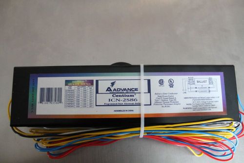 Advance ICN-2S86 (2) Lamp Fluorescent Ballast - F96T8/HO - 120 277 V High Output