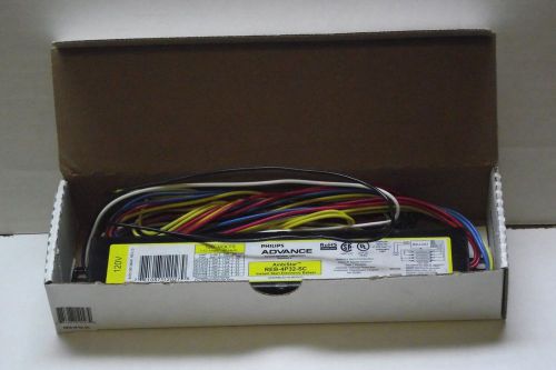 NEW Philips Advance REB-4P32-SC Electronic Ballast For F17 F25 or F32 T8 Lamps