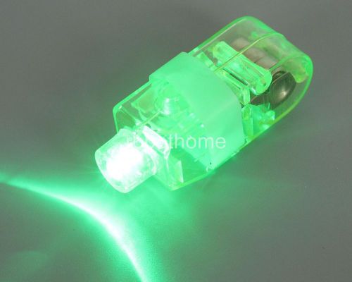 Green flashing finger light ring lights stable for funny and hallowmas for sale