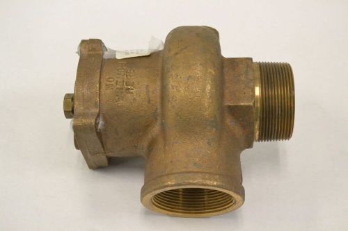 New conbraco 14-295 bronze threaded 14in-hg 2 in 430cfm npt relief valve b324341 for sale