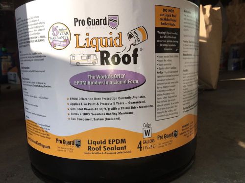 EPDM coatings - Liquid Roof - 4 Gallon