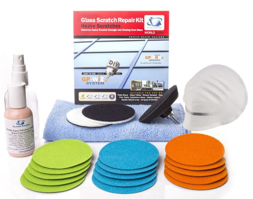 Diy glass scratch repair kit - scratch remover gp-wiz system 3&#039;&#039; 75mm for sale