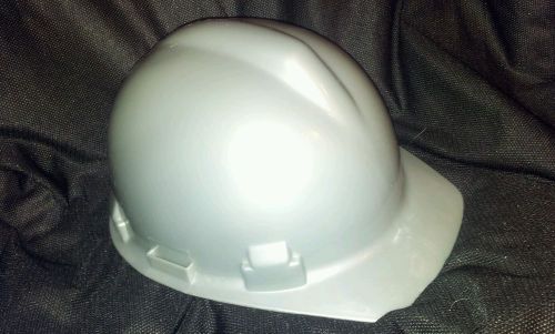 Willson Class A, B Hard Hat Grey Silver Great For Logos Decals no suspension