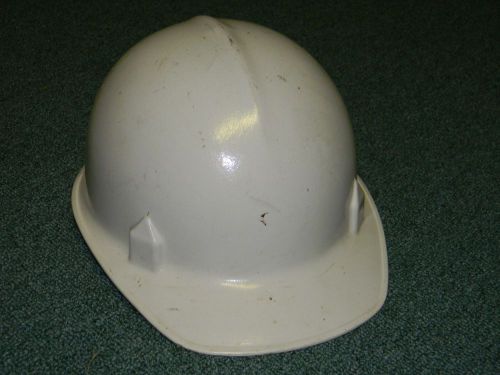 Vintage 1960&#039;s white Jackson safety helmet hard hat w/ original liner!!