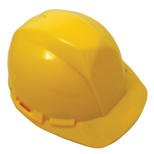 New SAS Safety 7160-02 Hard Hat with 4-Point Pinlock, Yellow