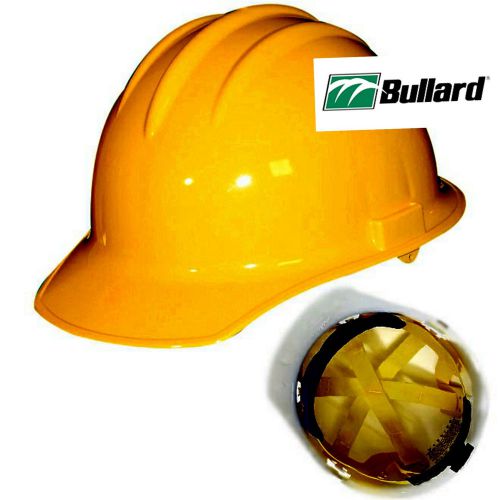 Bullard’s hard hat (c30-ylr) classic series yellow  “cap style” new for sale