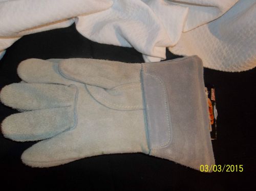 Elliott Size Large  Leather Work Gloves NEW Made In USA