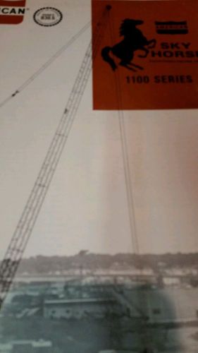 American crane sky horse sales brochure for sale