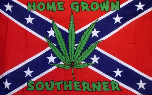 HOME GROWN SOUTHERNER  Flag 3&#039;x5&#039; Polyester - R-082