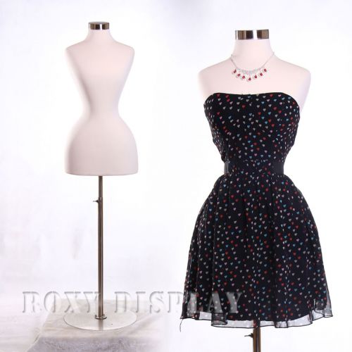 Female Mannequin Dress Form Hard Form FH01W+BS-04