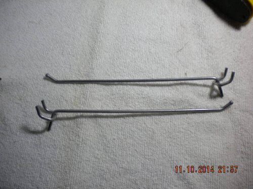 PEGBOARD HOOKS 8&#034; LONG FROM BASE NEW BOX OF 140 PIECES
