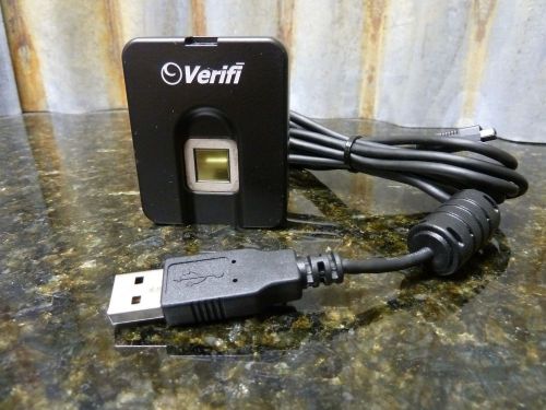 Zvetco Verifi Model P4000 USB Biometeric Fingerprint Scanner Reader Ships Free
