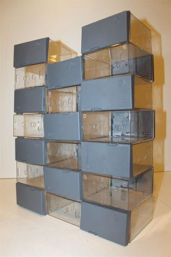Lot Of Twenty Alpha Security Boxes 5&#034; x 5&#034; x 2.75&#034; Dimensions Great Condition