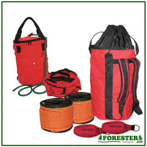 Tree Climers Throw Bag Kit,2 Throw Lines, 2 Throw Bags ,Rope Bag,By Forester