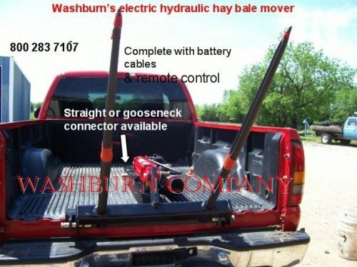 Pickup truck 12 volt hydraulic hay bale spear flatbed g for sale