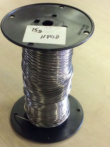1180 ft  15 ga. aluminum electric fence wire suitable for all livestock! for sale