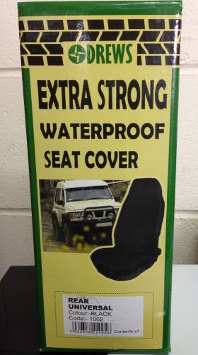 Drews ExtraStrong Waterproof Rear Seat Cover - Cars/4x4&#039;s/Vans/Tractors/Trucks